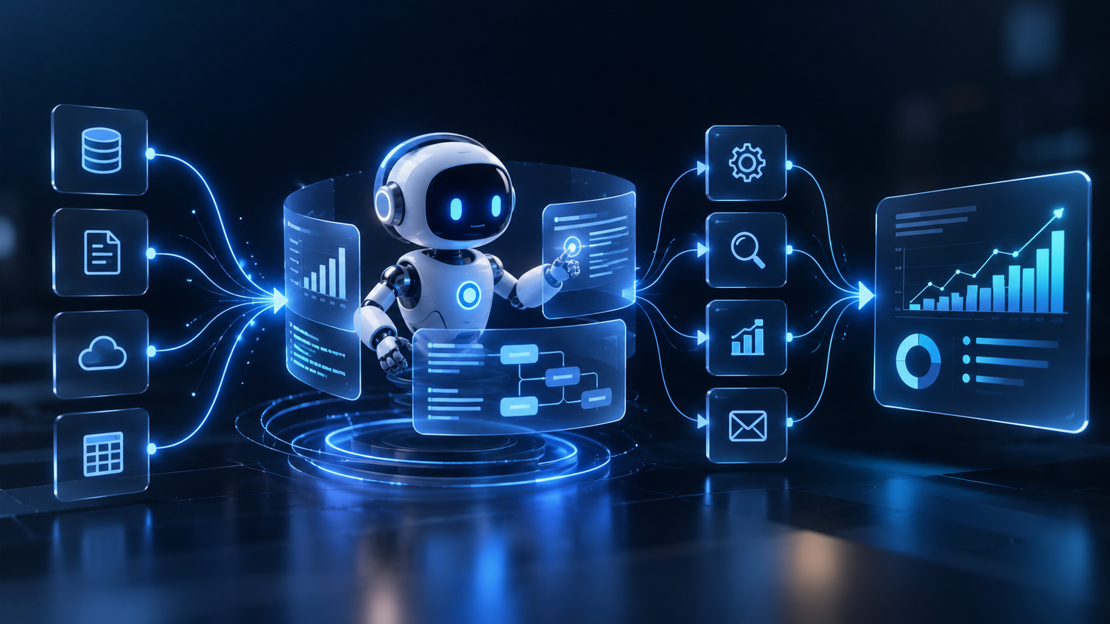 Aplicación empresarial de Agentic AI