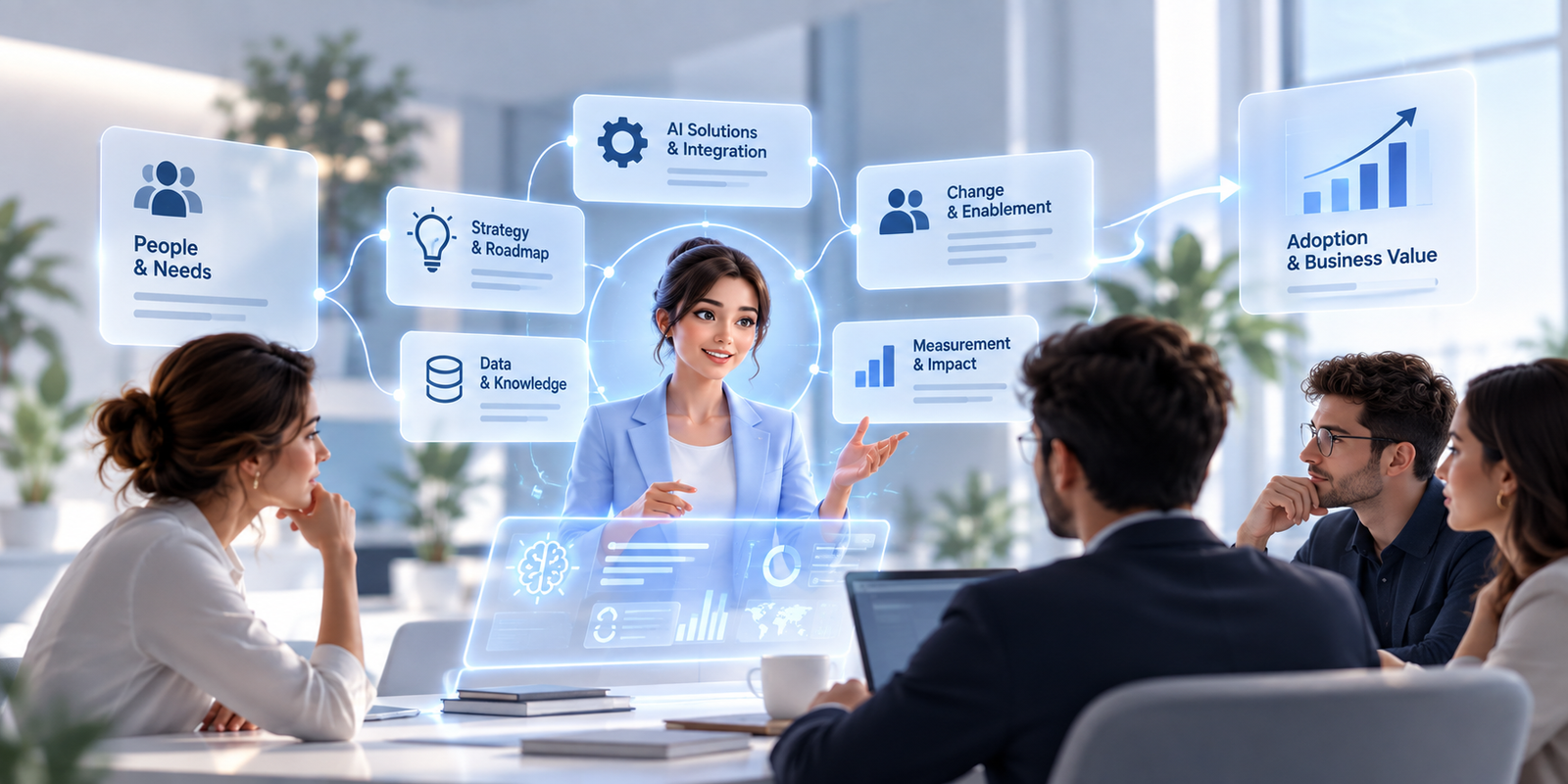 Imagen de tailored ai trainings adoption